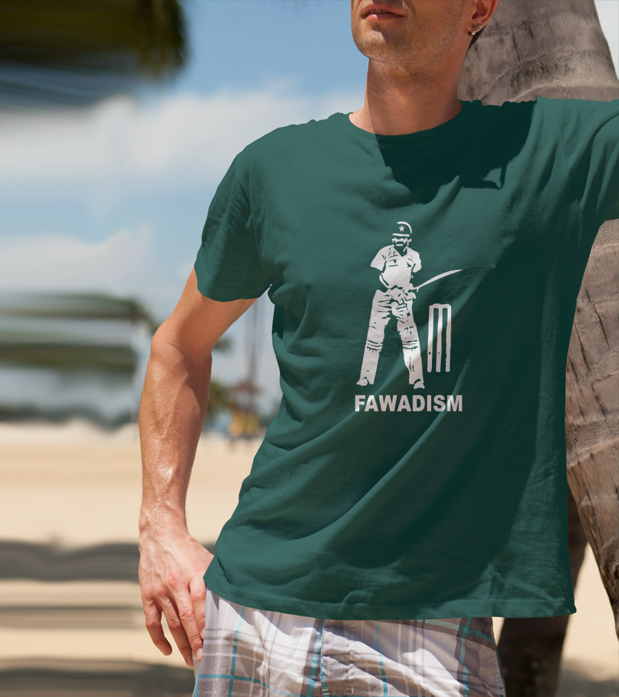 Cult Zeros Fawadism Fawad Alam Cricket T-Shirt