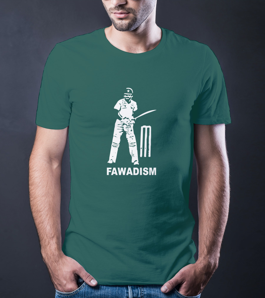 Cult Zeros Fawadism Fawad Alam Cricket T-Shirt