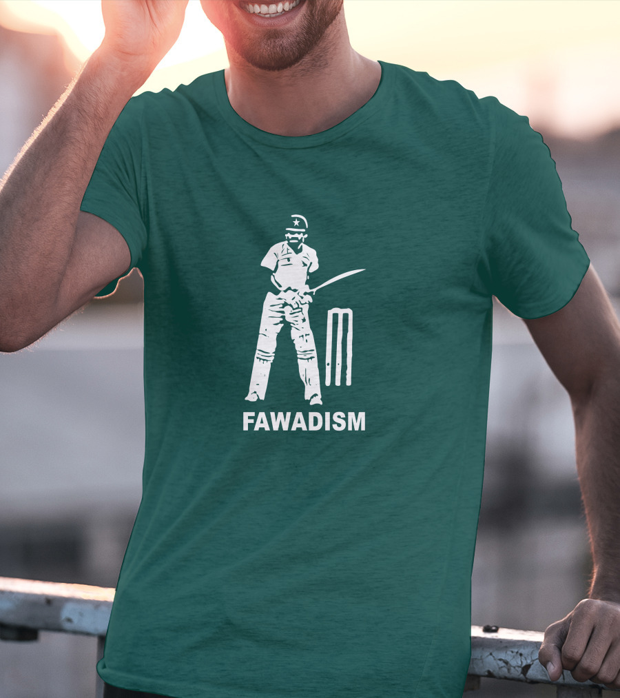 Cult Zeros Fawadism Fawad Alam Cricket T-Shirt