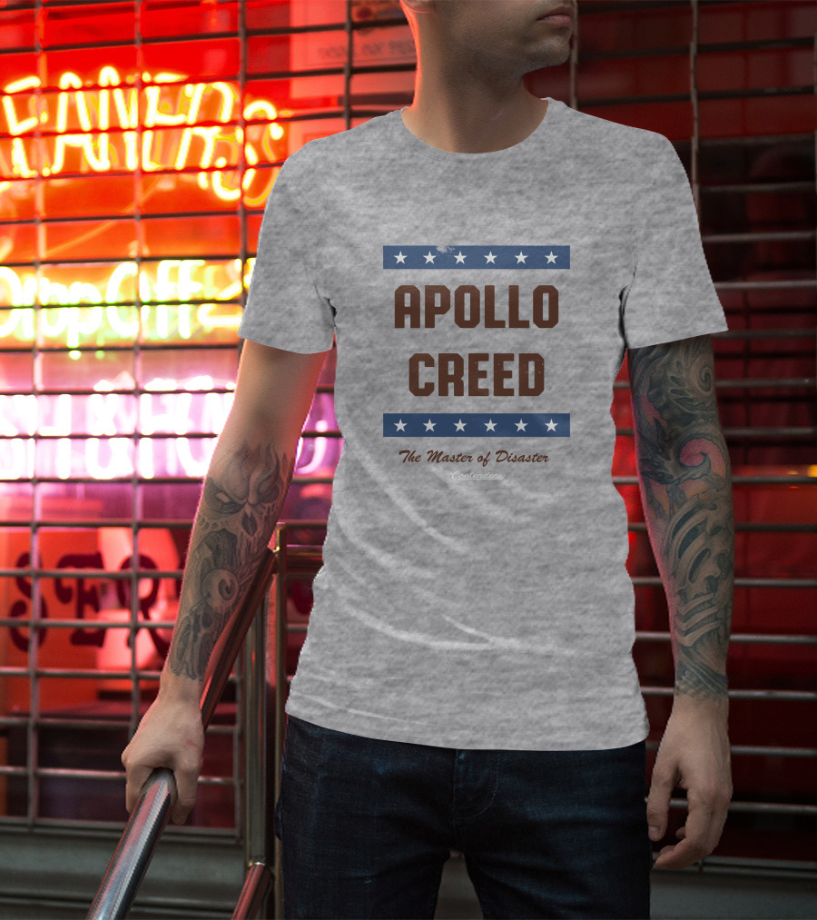 Apollo Creed Master Of Disaster Stars Contenders Clothing T-Shirt