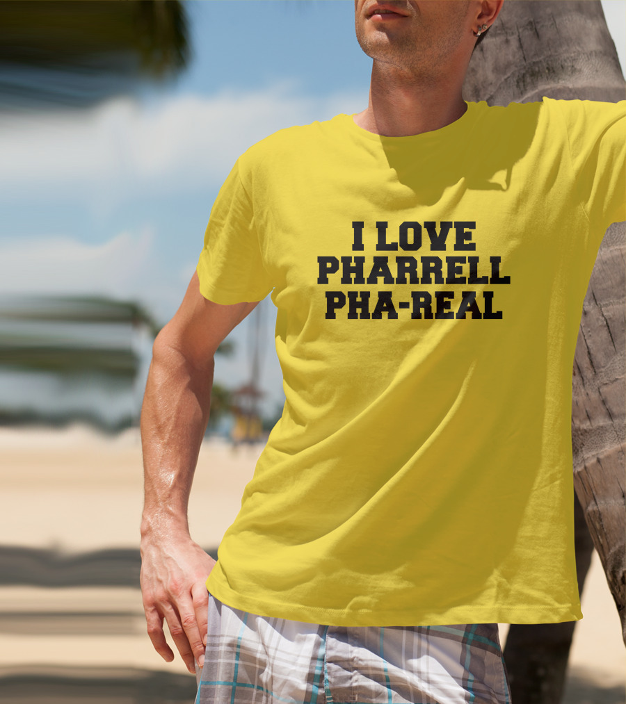 I Love Pharrell Pha-Real The Neptunes Marc Goldstein T-Shirt