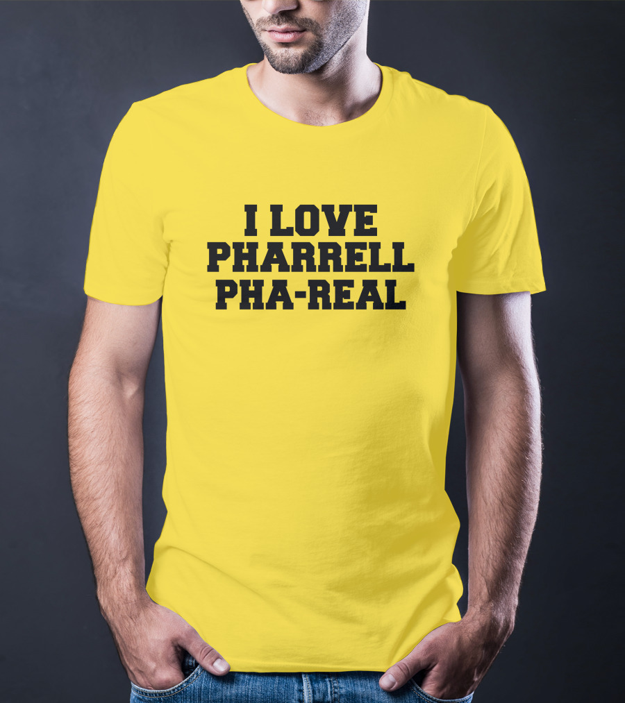 I Love Pharrell Pha-Real The Neptunes Marc Goldstein T-Shirt