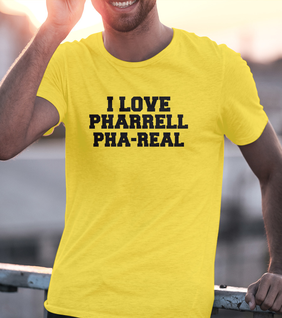 I Love Pharrell Pha-Real The Neptunes Marc Goldstein T-Shirt