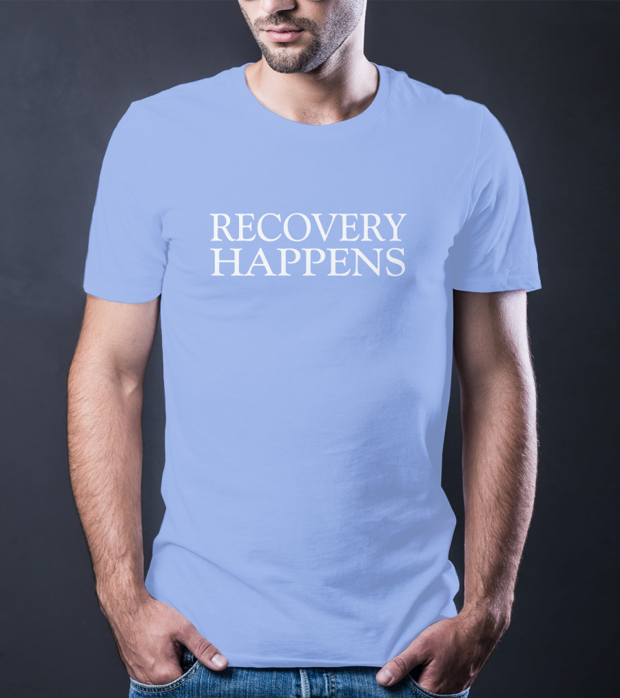 Kalamazoo Wellness Recovery Happens Kevin McLaughlin T-Shirt