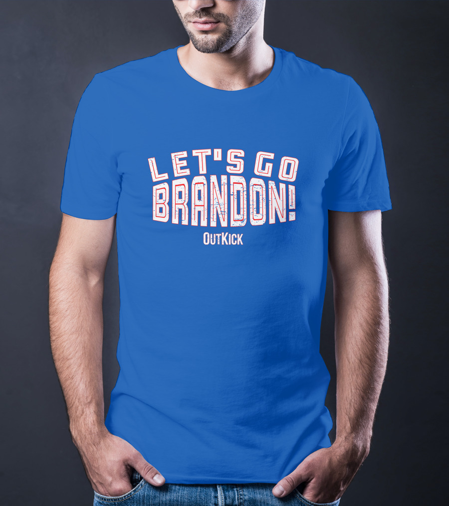 Outkick Let's Go Brandon Lay Travis T-Shirt