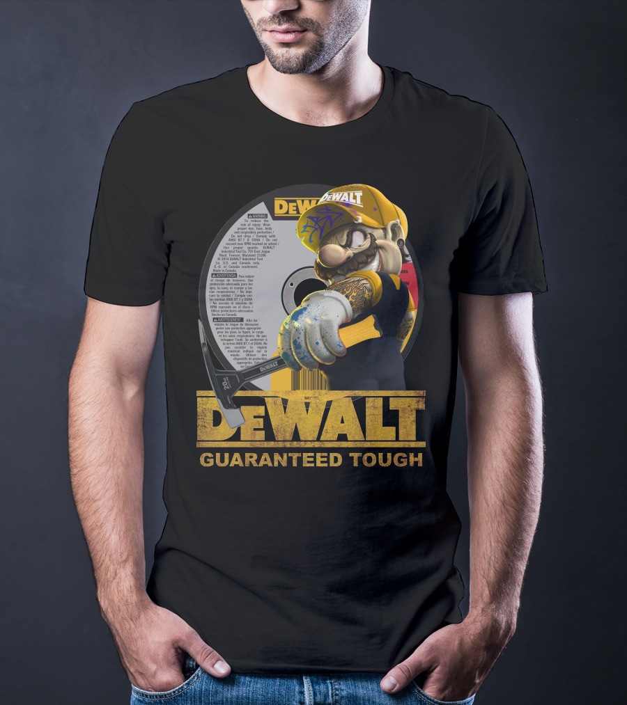 DeWalt Guaranteed Tough Mario3x4 T-Shirt