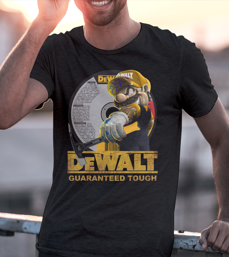 DeWalt Guaranteed Tough Mario3x4 T-Shirt