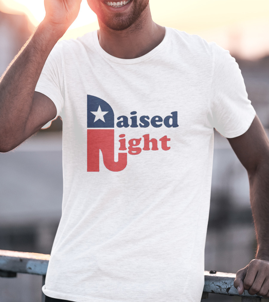 Raised Right Republican Elephant T-Shirt