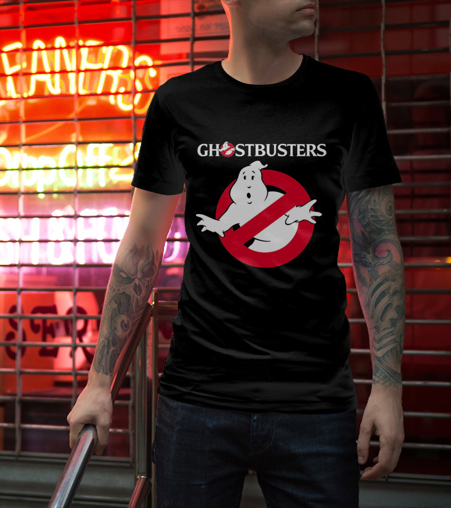 Ghostbusters No Ghost Logo Iconic T-Shirt