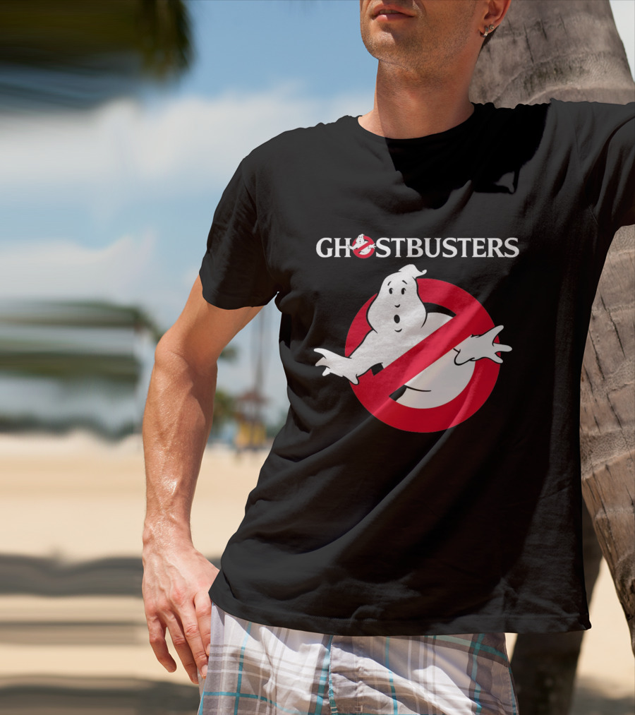 Ghostbusters No Ghost Logo Iconic T-Shirt