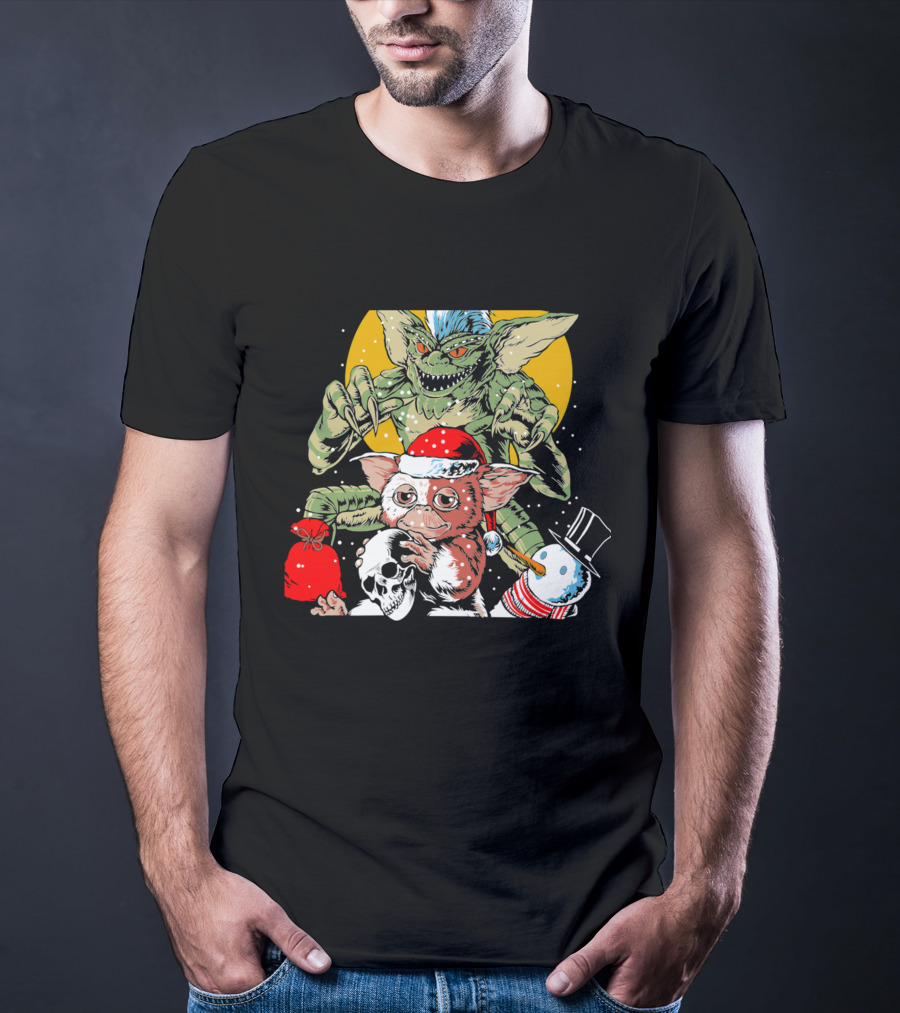 Gizmo And Gremlin Christmas Mischief Adventures T-Shirt