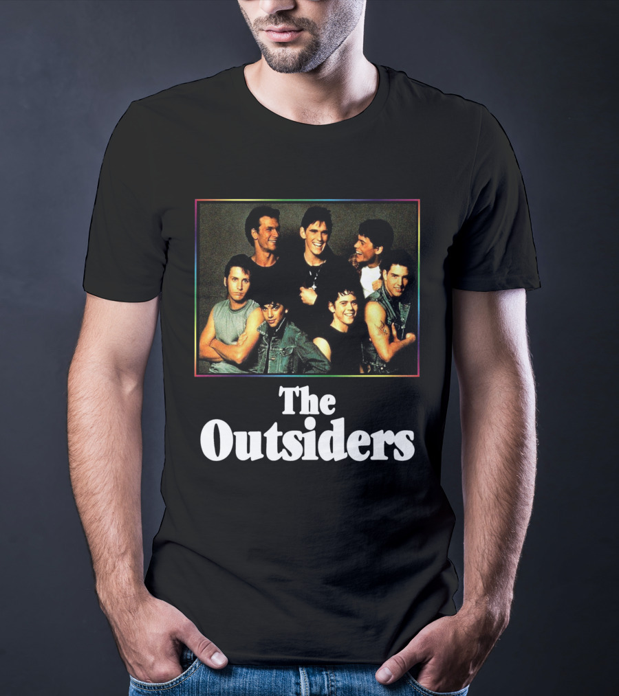 The Outsiders Movie Cast Ensemble Photograph T-Shirt
