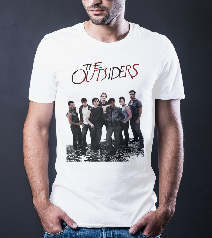 The Outsiders 1983 Movie Cast Photo Classic T-Shirt