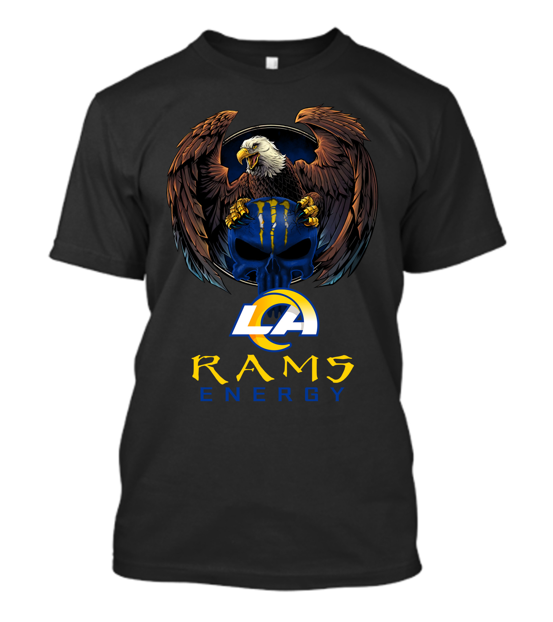 La Rams Energy Eagle Skulls T-Shirt