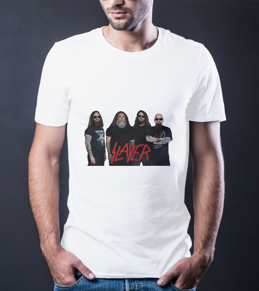 Slayer Classic Band Member Pose T-Shirt