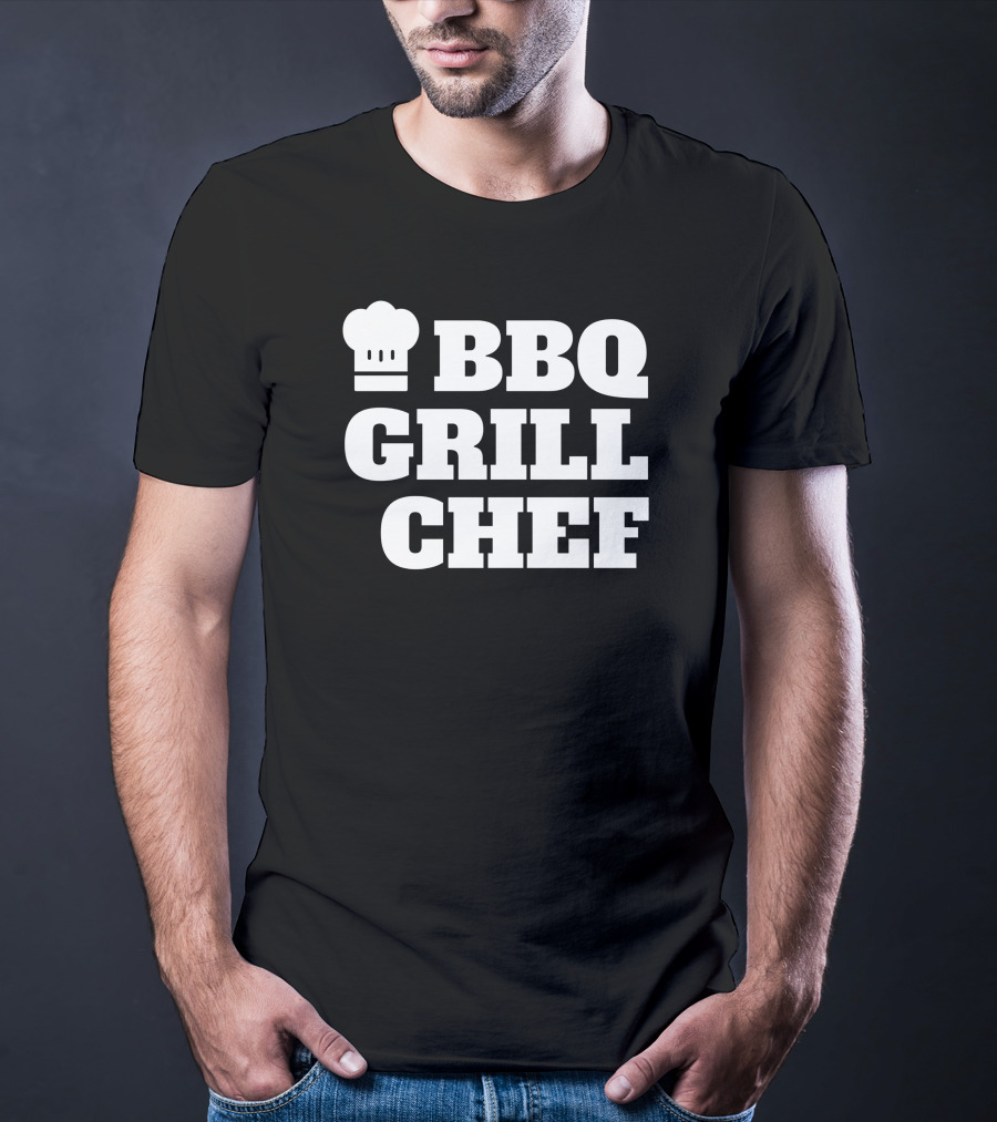 BBQ Grill Chef Cooking Hat T-Shirt