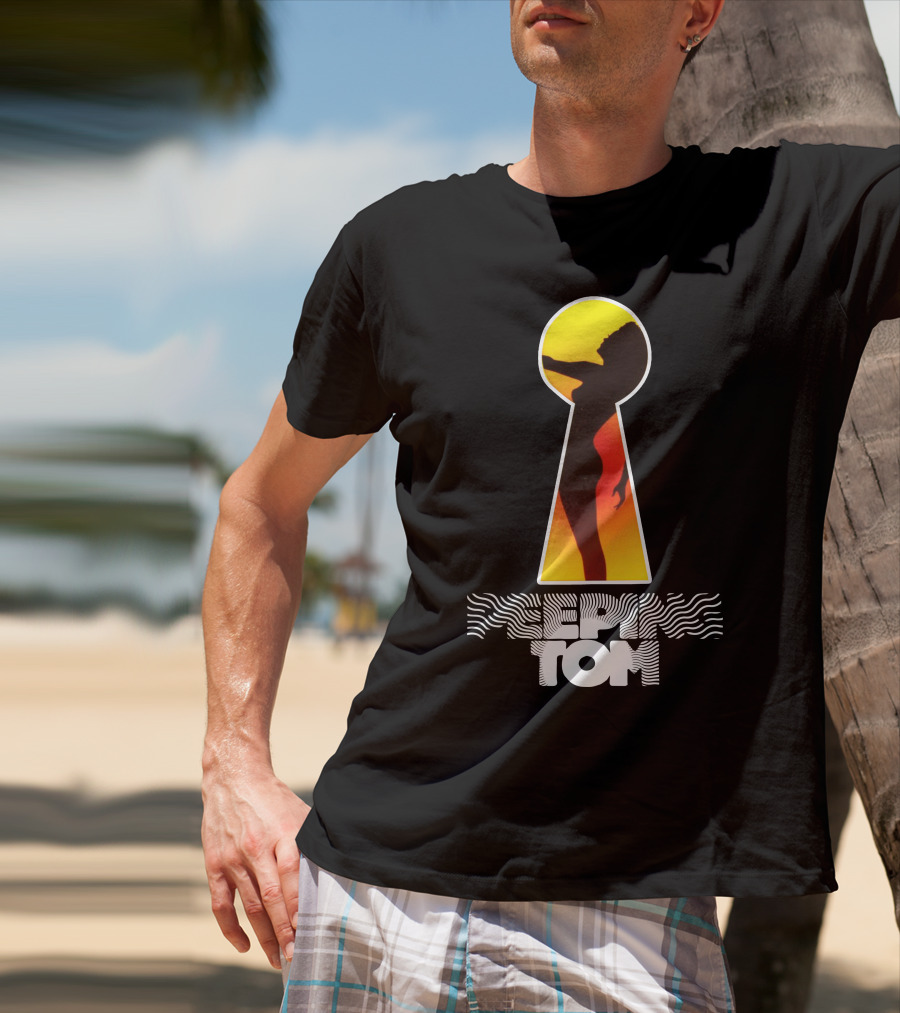 Peeping Tom 2006 Keyhole Silhouette Sunset T-Shirt