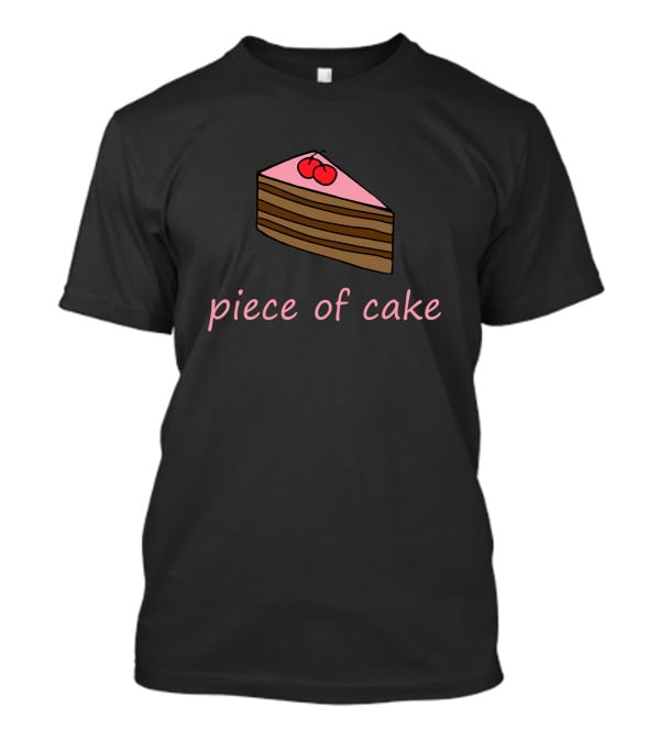Piece Of Cake Slice With Cherries T-Shirt