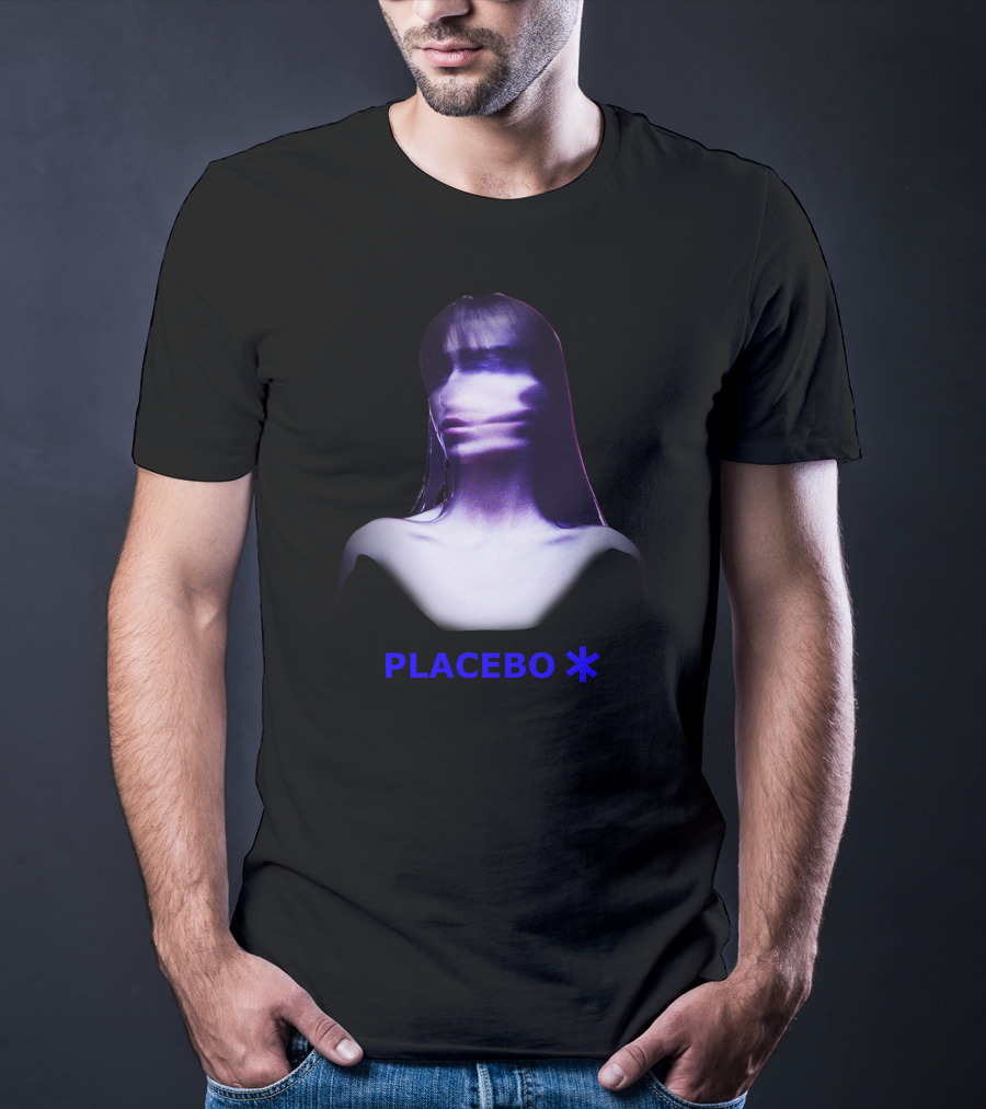 PLACEBO Purple Blur Girl T-Shirt
