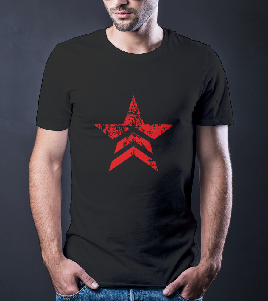 Renegade Grunge Red Star T-Shirt