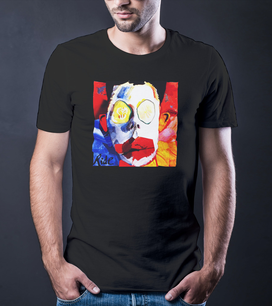 Ride Going Blank Again Album Cover Art Music Band T-Shirt