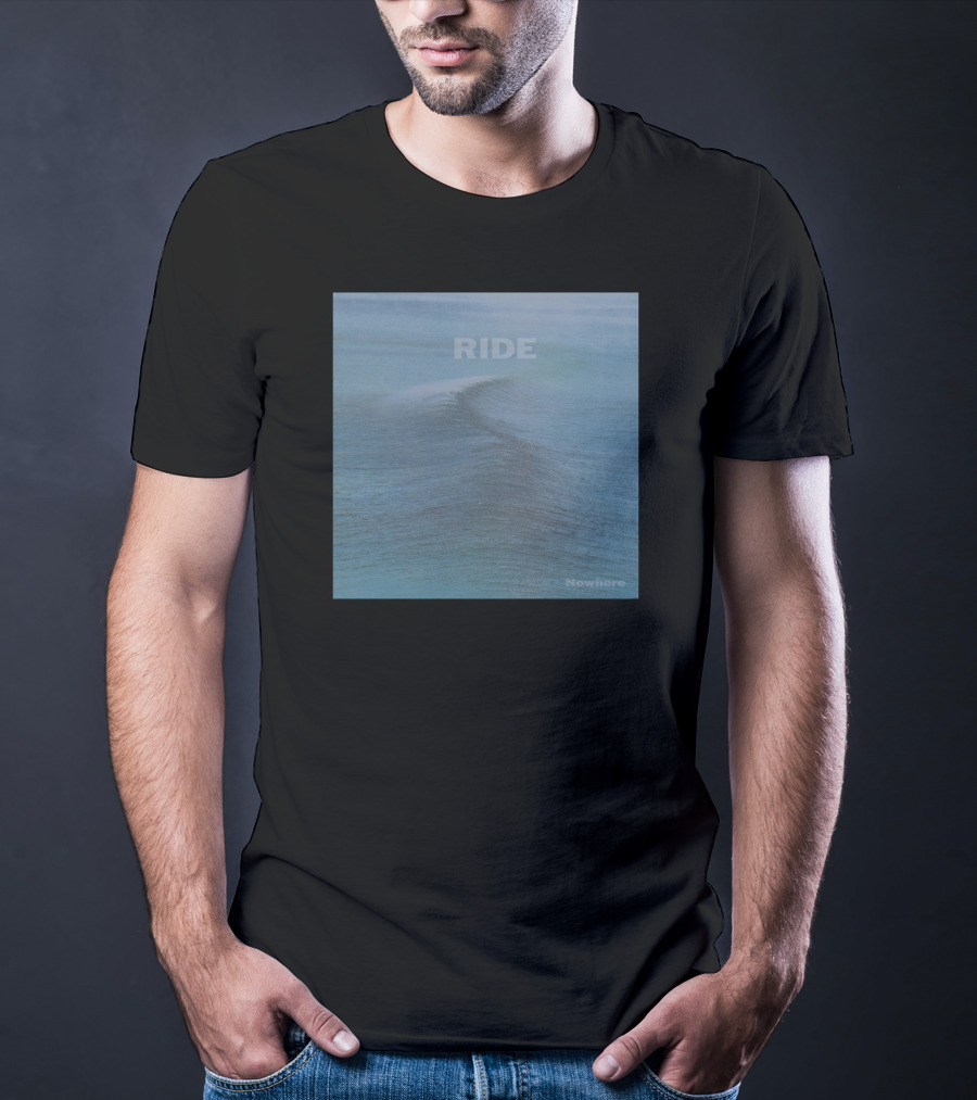 Ride Nowhere Album Cover Ocean Wave T-Shirt