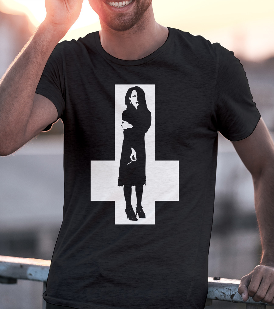 Rozz Williams Gothic Silhouette Cross T-Shirt