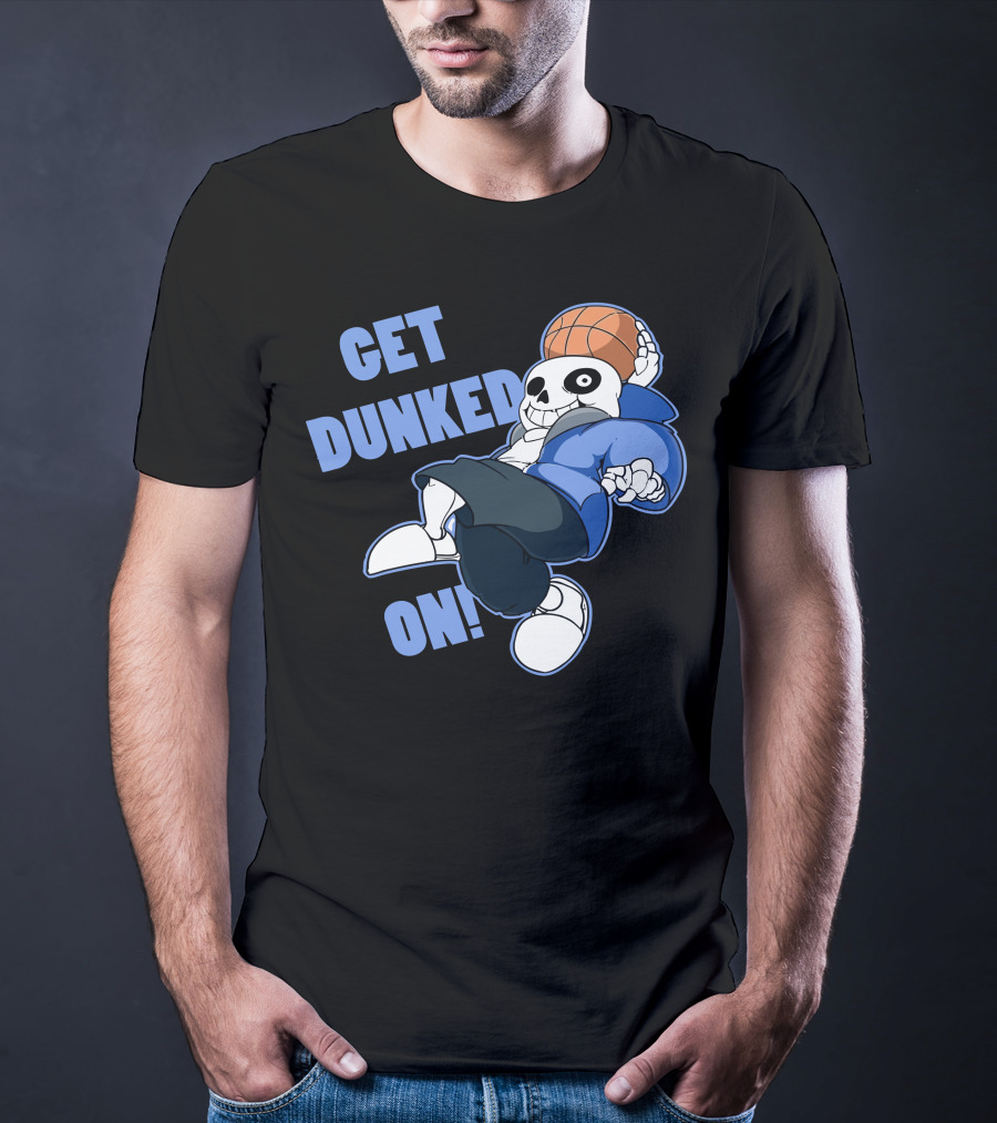 Sans Undertale Get Dunked On Basketball T-Shirt