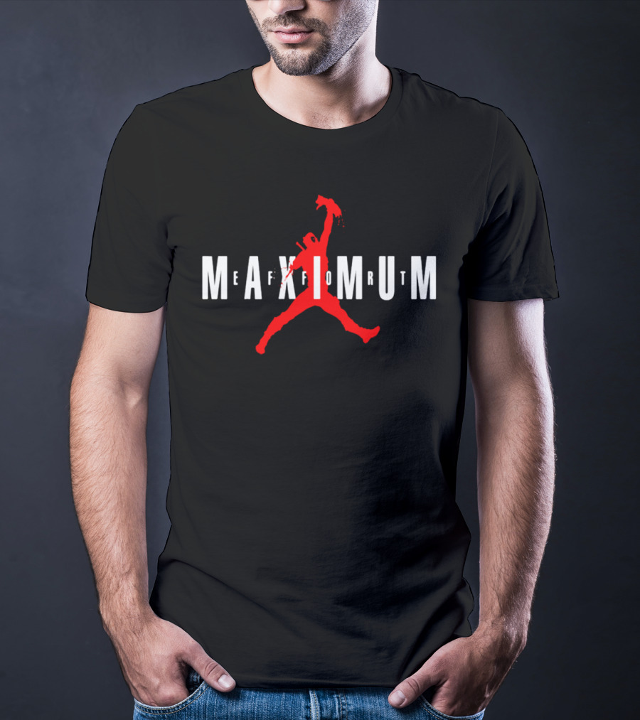 Deadpool Maximum Parody Jumpman T-Shirt