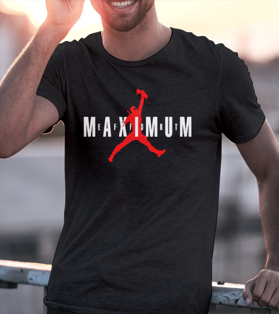 Deadpool Maximum Parody Jumpman T-Shirt