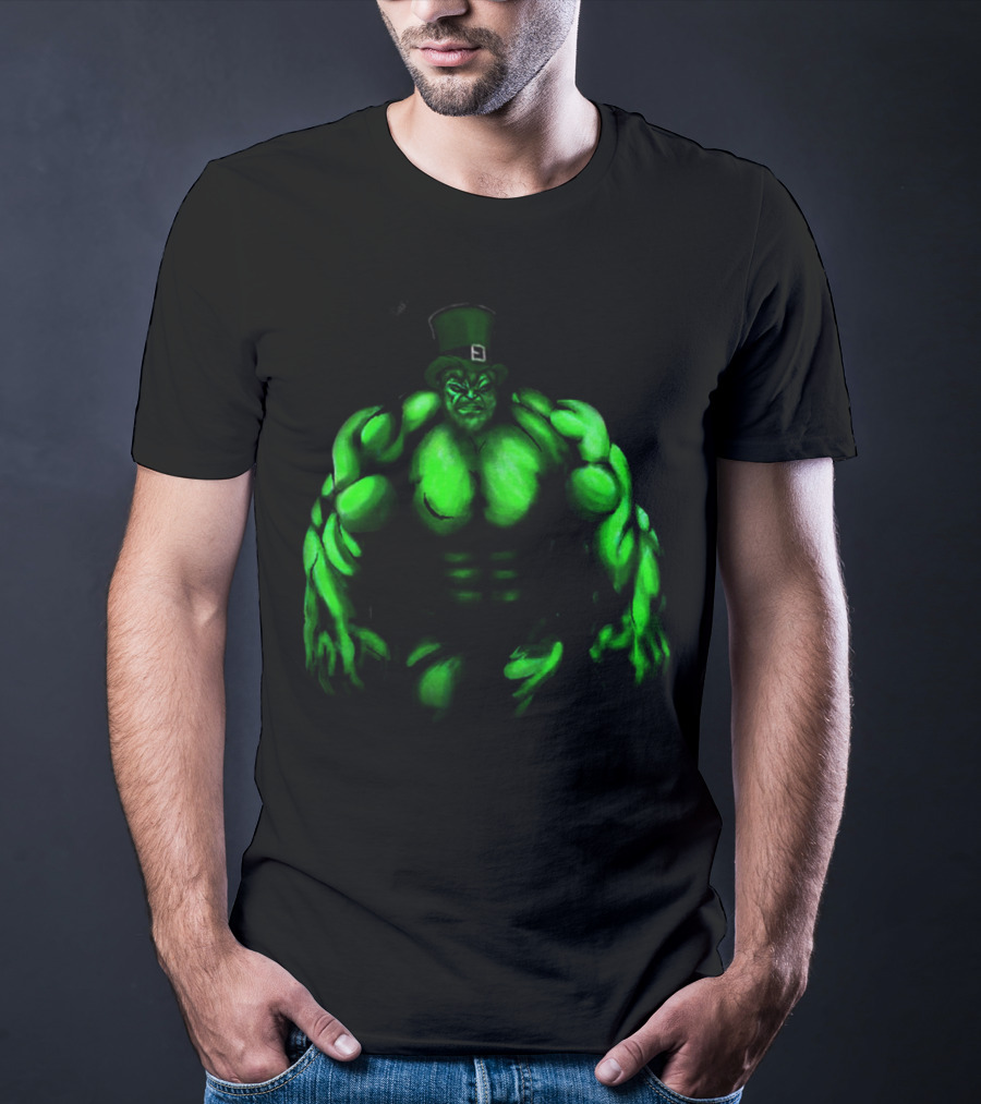 Hulk St Patrick's Day Green Leprechaun Hat T-Shirt