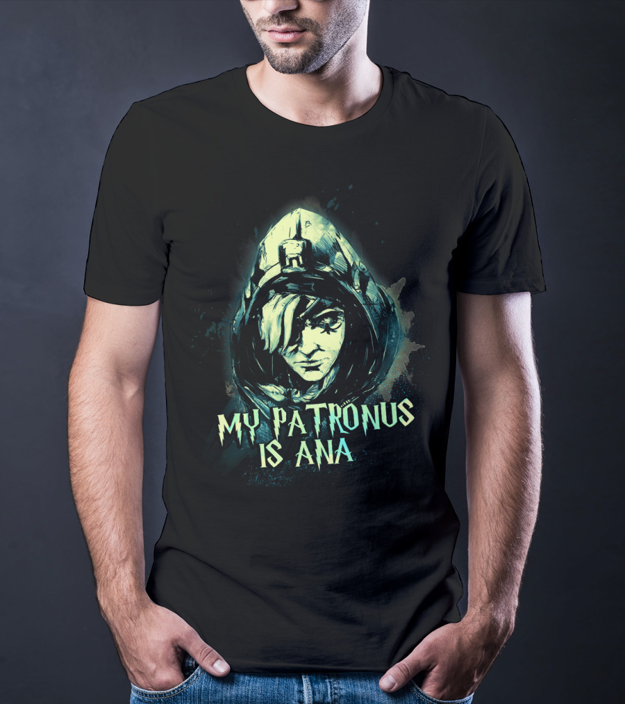 Overwatch My Patronus Is Ana Hoodie Character T-Shirt
