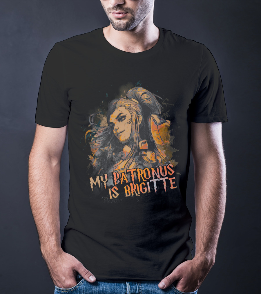 My Patronus Is Brigitte Overwatch Character T-Shirt