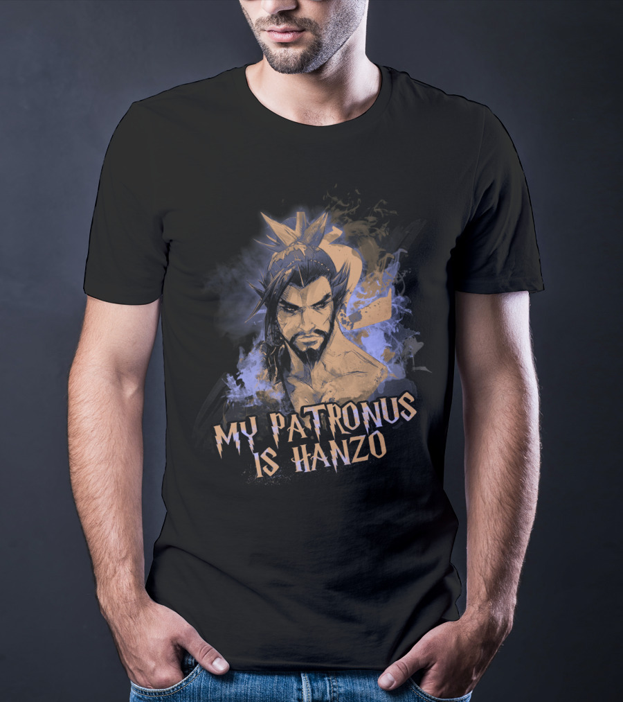Game Overwatch My Patronus Is Hanzo Character T-Shirt