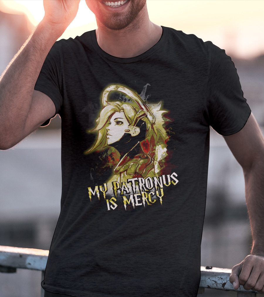 My Patronus Is Mercy Overwatch Gaming Character T-Shirt