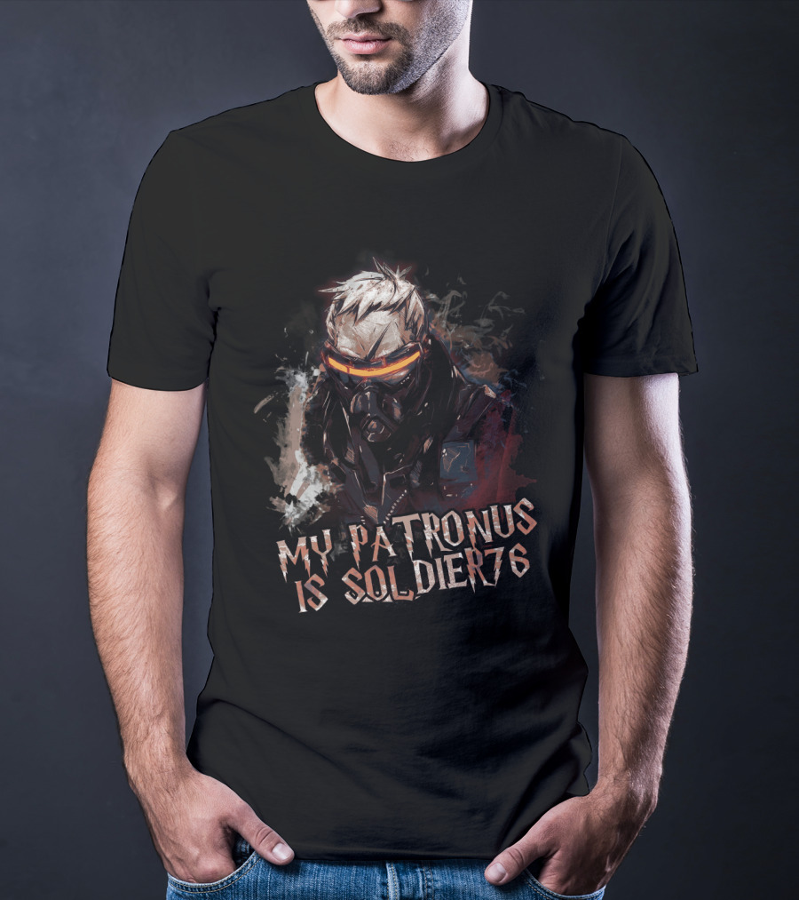 Game Overwatch Soldier76 My Patronus Is Soldier76 T-Shirt