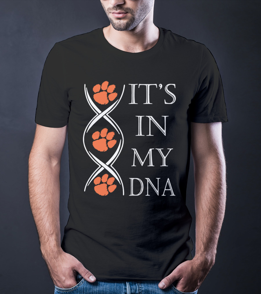 Clemson Tigers Football It's In My Dna T-Shirt