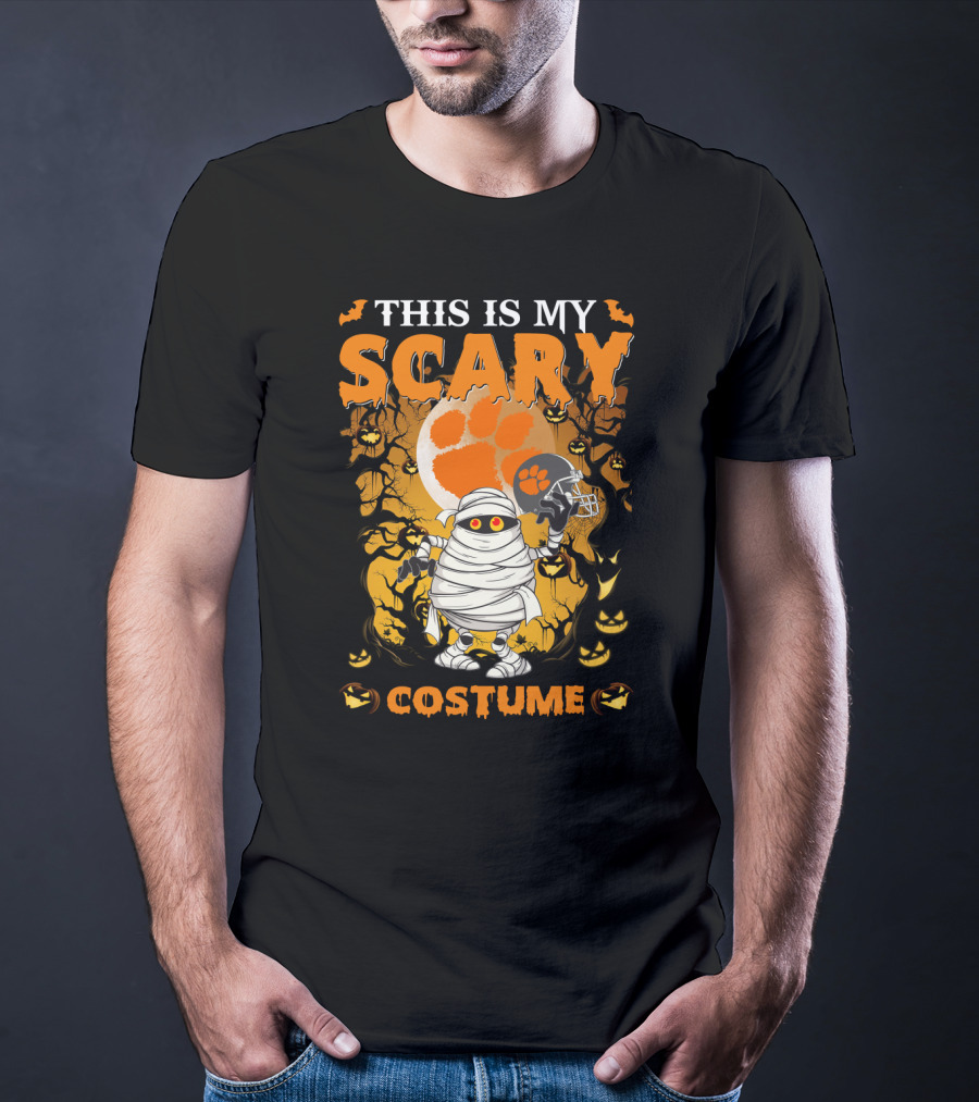 This Is My Scary Clemson Tigers Costume T-Shirt