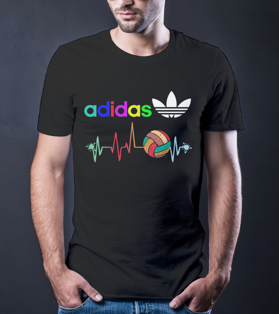 Volleyball Heartbeat Trefoil T-Shirt