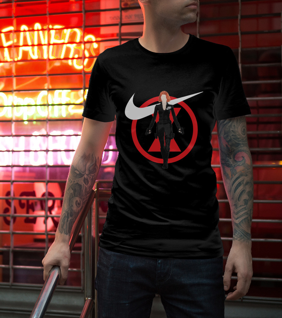 Nike Avengers Cool Black Widow T-Shirt
