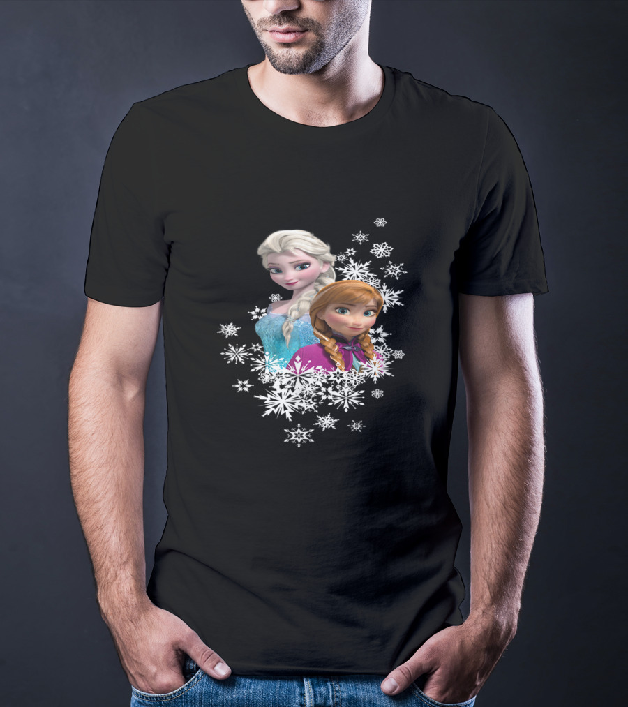 Frozen Elsa Anna Snowflakes Magic T-Shirt