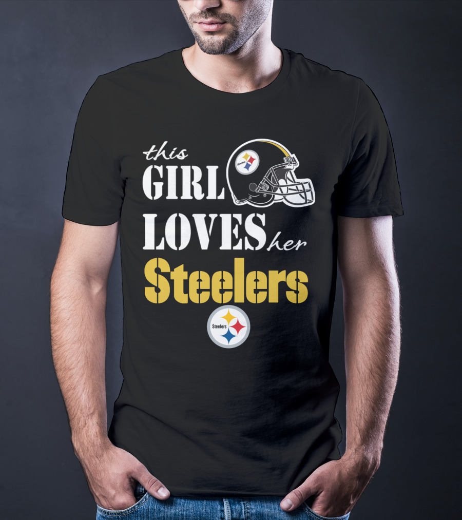 This Girl Loves Her Steelers T-Shirt