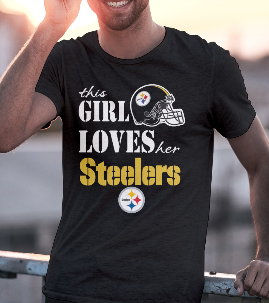 This Girl Loves Her Steelers T-Shirt