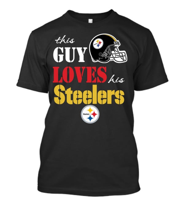 This Guy Loves His Steelers T-Shirt