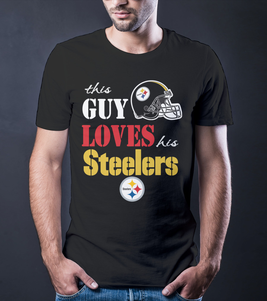 This Guy Loves His Steelers T-Shirt