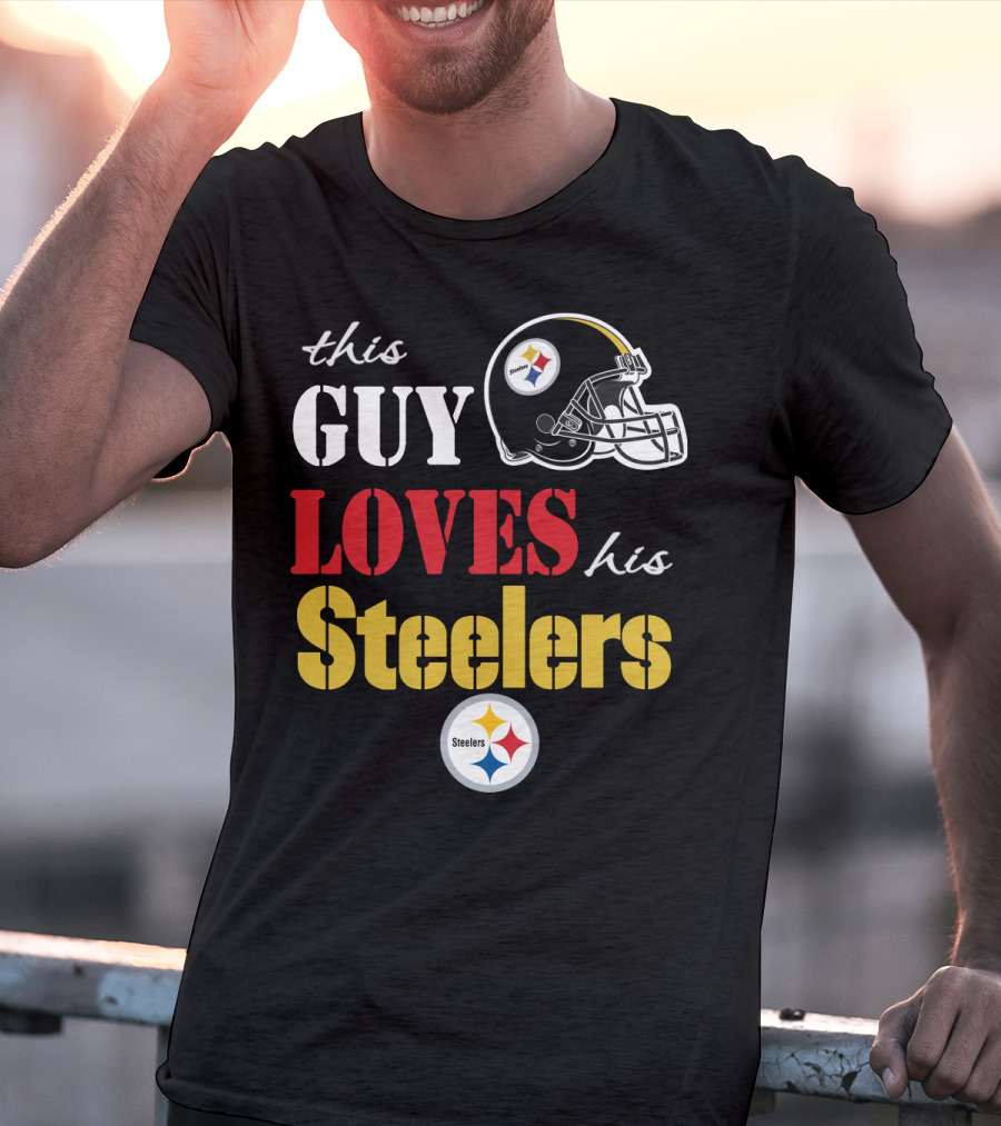 This Guy Loves His Steelers T-Shirt