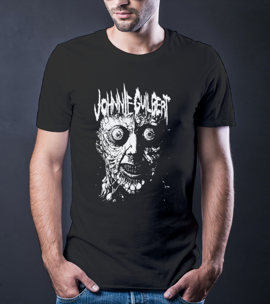 Johnnie Guilbert Haunted Soul Horror Face T-Shirt
