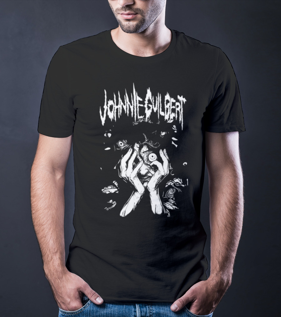 Johnnieguilbert Tortured Mind Eyes And Hands Horror T-Shirt