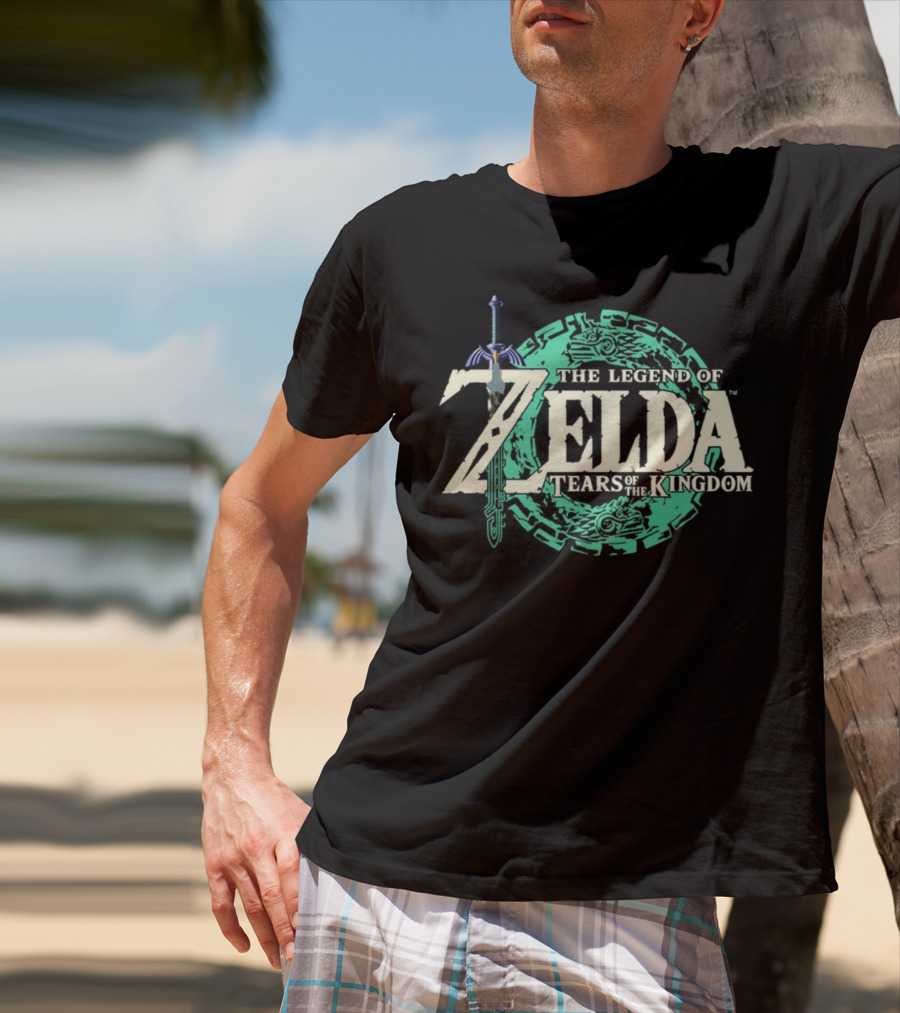 The Legend Of Zelda Tears Of The Kingdom Sword T-Shirt