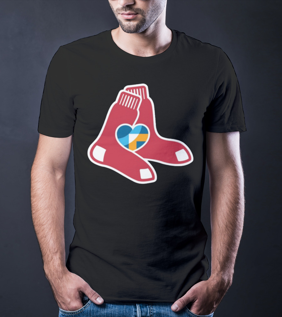 Red Sox Foundation Heart T-Shirt